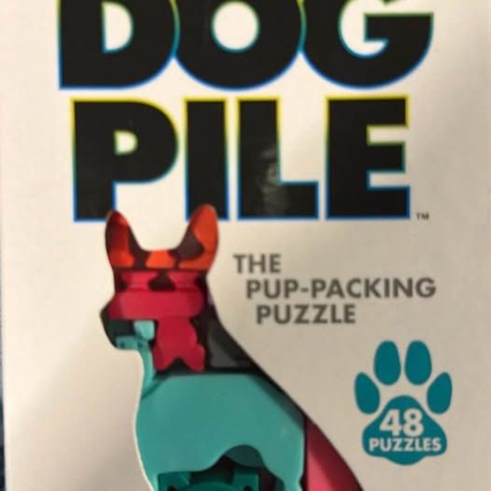 Brainwright Dog Pile The Pup-Packing Puzzle